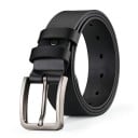 Cureaua pentru barbati din piele PU rezistenta cu catarama metalica Latime 3,8 cm Curea eleganta pentru pantaloni Curea eleganta 1