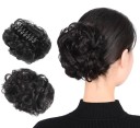 Curly Hairpiece with Clip 12