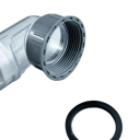 Curved Sink Waste Pipe, Odour-Proof, Quick Drain, Connector Set, Suitable for Kitchen, Bathroom and Sink 8