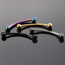 Curved Tongue Piercing J2582 11