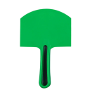 Curved Trowel for Filler 23.5 × 15.2 cm Plastic Spatula for Plasterboard and Plaster Green Spreader for Scooping and Spreading 1