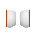 Cuscinetti in silicone in schiuma memory per Apple AirPods Pro 1/2, cuscinetti di ricambio in silicone M 13 mm, rilascio della pressione, rete antipolvere 1 paio 1