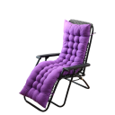Cuscino compatto imbottito per sedia, poltrona a dondolo e piccolo lettino 90x45 cm in poliestere con legacci per balcone, giardino e interni 14
