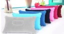 Cuscino da viaggio gonfiabile per dormire con depressione per la testa Materiale PVC con superficie morbida Dimensioni 38 x 24 x 12 cm Per 3