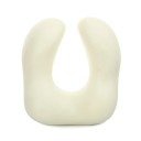 Cuscino da viaggio ortopedico in schiuma viscoelastica Cuscino ergonomico per il collo Aereo Auto Ufficio Supporto rilassante per il collo Compatto 28x23x14 cm 5