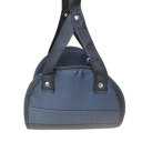 Cuscino da viaggio per i piedi 43x19 cm Rete sospesa portatile con schiuma memory Supporto per i piedi in aereo, auto, treno e ufficio 3