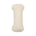 Cuscino decorativo lettera dell'alfabeto 40 × 35 × 10 cm Cuscino in peluche beige con imbottitura Cuscino per la stanza dei bambini 10