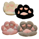 Cuscino in peluche a forma di zampa 70 cm 1