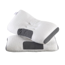 Cuscino ortopedico per il collo Cuscino morbido di supporto con design ergonomico Cuscino traspirante ipoallergenico con copertura removibile 48 x 74 cm 6