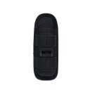 Custodia girevole per torcia 15x5,5 cm Colori neutri Supporto per torcia con clip girevole a 360° Custodia per cintura per torce 2