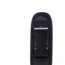 Custodia girevole per torcia 15x5,5 cm Colori neutri Supporto per torcia con clip girevole a 360° Custodia per cintura per torce 5