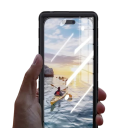 Custodia impermeabile per telefono fino a 6,9" IP68 Protezione subacquea Copertura per nuoto e touch Borsa Lavabile e antigraffio 6