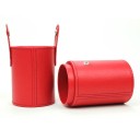 Custodia in pelle per pennelli da trucco 6