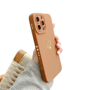 Custodia in silicone con cuore per iPhone 15 8