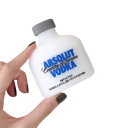 Custodia in silicone divertente per AirPods 1 e 2 con motivo vodka Design cartone Moschettone per appendere Ideale per amanti del divertimento 8