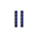 Custodia in silicone per manopola del freno 10 x 2 cm Copertura morbida antiscivolo Materiale resistente Protezione della manopola Installazione semplice 4