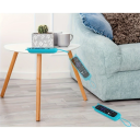 Custodia in silicone per telecomando 14 x 4,5 cm Orecchie da gatto Luminoso al buio Copertura protettiva per TCL Hisense Roku TV Design antiscivolo 3