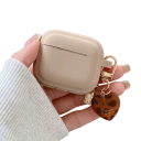 Custodia in silicone protettiva per AirPods 3 con gancio Copertura protettiva per auricolari contro graffi e urti 3