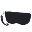 Custodia morbida in silicone per occhiali 17x8x3 cm Pochette cosmetica impermeabile Custodia con zip per monete Borsa antipolvere 1