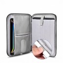 Custodia per notebook 13 pollici con manico e tasca frontale 35 x 25,4 cm Custodia imbottita in nylon con zip per MacBook Air e Pro 3