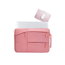 Custodia per notebook 16 pollici Custodia protettiva per MacBook Pro Colori neutri Imbottitura morbida Zip Design leggero e stiloso per uso quotidiano 4