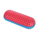 Custodia per occhiali da nuoto 18,5 x 7,5 cm in schiuma EVA Custodia rigida protettiva rossa o viola per bambini e adulti 3