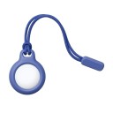 Custodia protettiva per Apple AirTag con cinturino Localizzatore portachiavi contro la perdita custodia con cordino per chiavi borse zaini 2