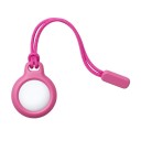 Custodia protettiva per Apple AirTag con cinturino Localizzatore portachiavi contro la perdita custodia con cordino per chiavi borse zaini 3