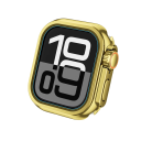 Custodia protettiva per Apple Watch 46 mm Series 10 Bumper in metallo in acciaio inossidabile Custodia per smartwatch iWatch Bumper protettivo elegante 8