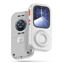 Custodia protettiva per Apple Watch con rotella in stile retrò 40 mm in lega di alluminio per Series 4, 5, 6 e SE come lettore portatile 2