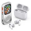 Custodia protettiva per Apple Watch con rotella in stile retrò 40 mm in lega di alluminio per Series 4, 5, 6 e SE come lettore portatile 7