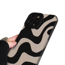 Custodia protettiva per iPhone 15 Pro, ondulata 2