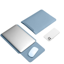 Custodia protettiva per notebook da 15 pollici per Apple MacBook Lenovo Huawei Xiaomi Custodia in feltro sottile Custodia portatile Colore neutro 6