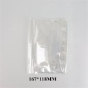 Custodia trasparente impermeabile per quaderno A6 167 x 118 mm copertura protettiva in plastica per taccuino diario e notes 5