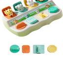 Cutia educativă interactivă cu animale 20 x 12 x 9 cm Joc de ascuns pentru copii Dezvoltarea logicii și motricității Jucărie interactivă potrivită ca cadou 4