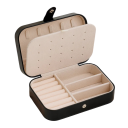 Cutie de bijuterii cu organizator pentru inele, cercei și coliere 16 × 11,5 × 5 cm din piele artificială cutie de depozitare colorată 5