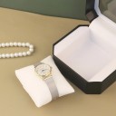 Cutie de cadou pentru ceasuri 11 × 9,5 × 6 cm Cutie din acril pentru ceasuri cu capac ambalaj de cadou pentru ceasuri sau bijuterii 3