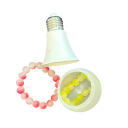 Cutie de depozitare ascunsă în formă de bec Compartiment secret pentru bani și bijuterii Loc de ascundere sigur Securitatea casei Design discret 5