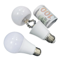 Cutie de depozitare ascunsă în formă de bec Compartiment secret pentru bani și bijuterii Loc de ascundere sigur Securitatea casei Design discret 6