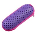Cutie de depozitare pentru ochelari de înot 18,5 x 8 x 6 cm Husa respirabilă din material EVA Ambalaj de protecție pentru ochelari de piscină 7