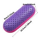 Cutie de depozitare pentru ochelari de înot 18,5 x 8 x 6 cm Husa respirabilă din material EVA Ambalaj de protecție pentru ochelari 8