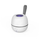 Cutie de dezinfectare călătorie cu încărcare USB pentru suzete, sterilizator UV, curăță în 180 de secunde, culoare albă, ABS 4