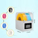 Cutie de uscare pentru filament 3D cu încălzire, control al temperaturii, umidității, ecran LCD și capacitate de până la 2 bobine 5