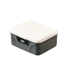Cutie de valori cu cod numeric 26x22.5x12cm ABS, seif de siguranță cu închidere cu lacăt cu 4 cifre pentru economii, monede și bijuterii 3