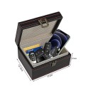 Cutie pentru blocarea semnalului cheilor auto 17 x 12,3 x 9,5 cm, culoare neagră, viscoză pentru protecție împotriva furtului semnalului 3