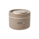 Cutie termică pentru prânz pentru copii, recipient izolat din oțel inoxidabil, 600 ml, 11,5 × 9 cm, cutie de prânz pentru microunde, ecologică, portabilă 1