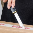 Cuțit de camping dublu de tăiat din oțel inoxidabil 2 în 1, cuțit pliabil multifuncțional de 19,5 cm pentru exterior, echipament de exterior 7