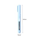 Cuțit de tăiat ceramic 2 în 1 cu foarfecă, tăietor de hârtie multifuncțional, Morandi Color, cuțit de hârtie școlar, DIY, 14 cm 6