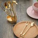 Cutlery Set with Swan-Shaped Stand 7 pcs 4