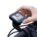 Cycling LED Speedometer with GPS 5.5 x 5.5 x 2.2 cm Wireless Display 2" Waterproof IPX6 USB-C 900 mAh 25h Battery Mileage Bike Mount Included 3